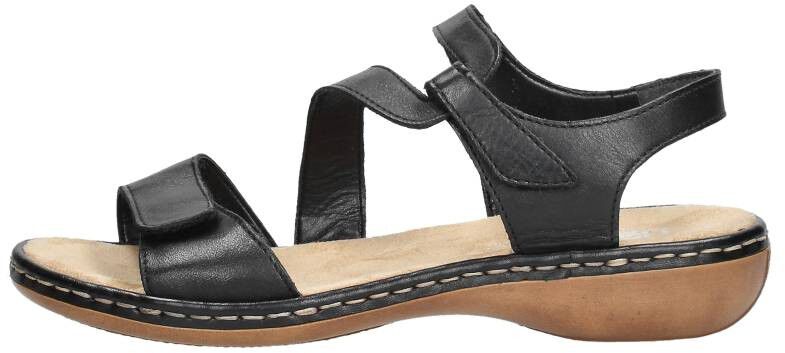 Rieker Dames sandalen zwart