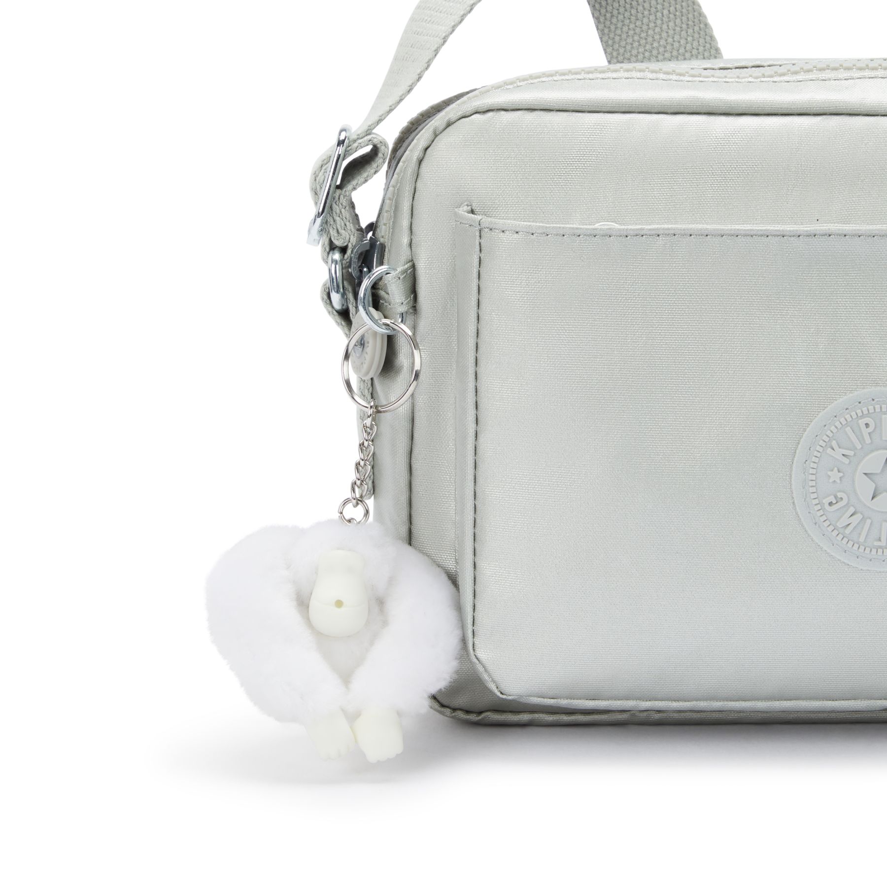 ABANU M Sac à bandoulière réglable polyvalent de taille moyenne  - New Bright Metallic