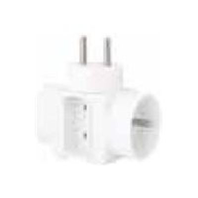 Wonday - Multiprise - Triplite - 2 prises 10/16A + 1 prise 6A - Blanc