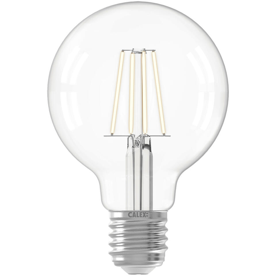 Led lamp 80 mm E27 4,5W Dimbaar