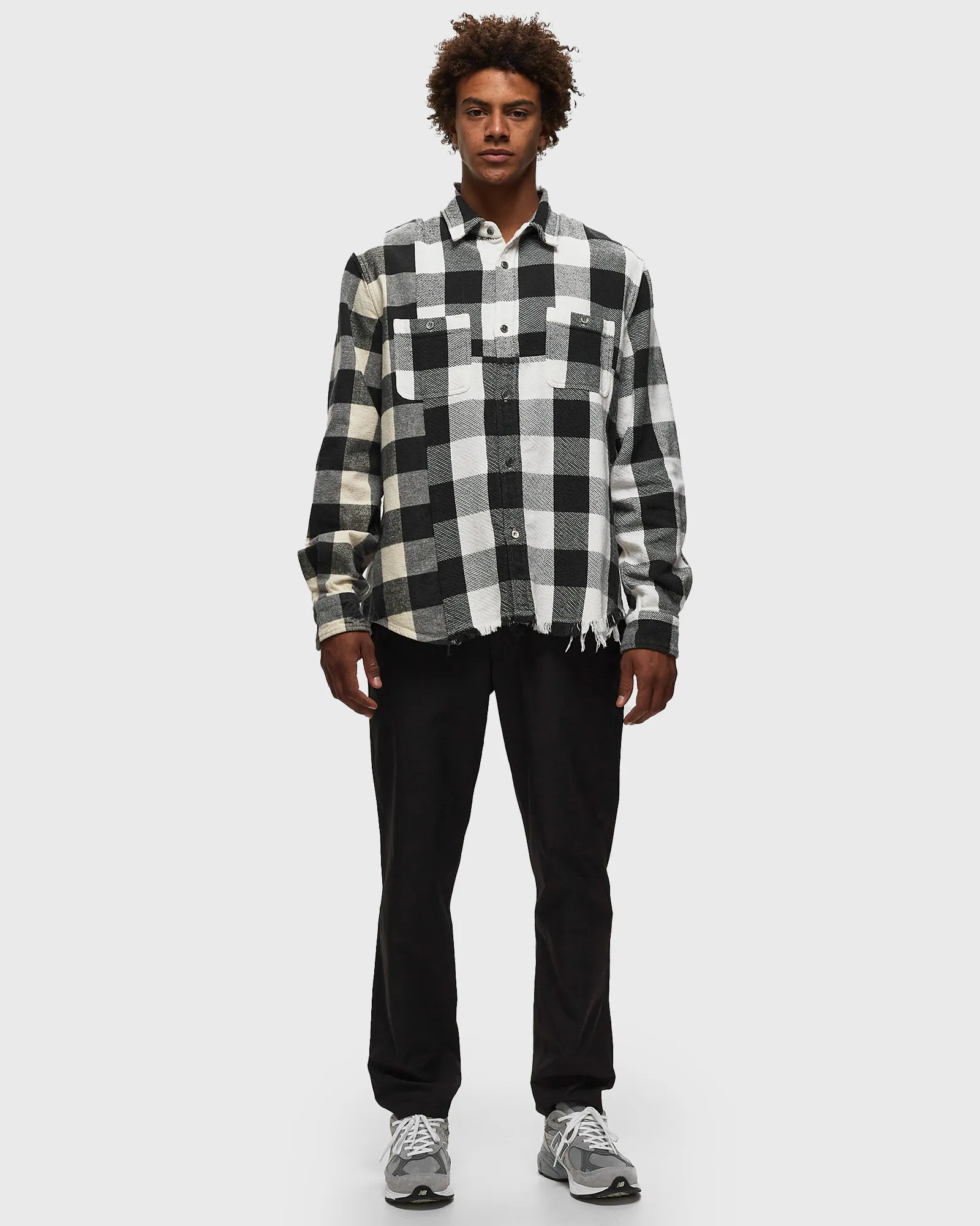 John Elliott Silverado Paneled Plaid