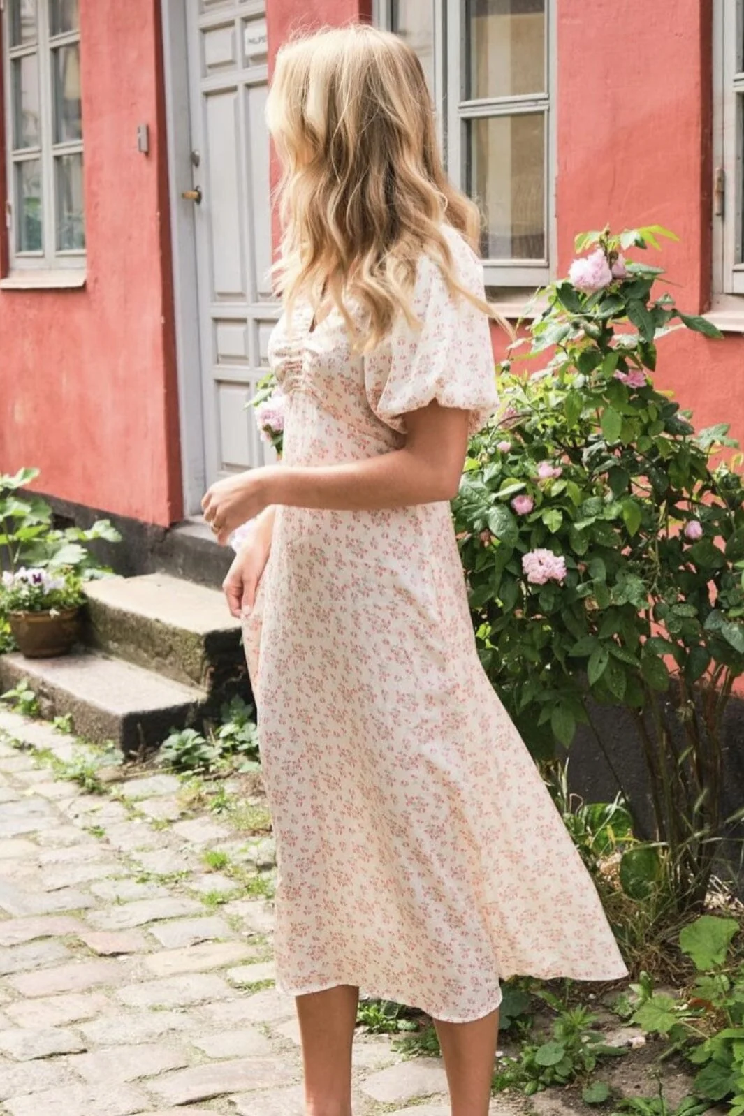 Neo Noir Illana Print Satin Dress
