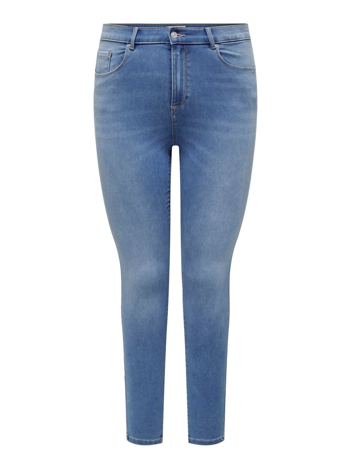 CARAUGUSTA Hohe Taille Skinny Fit Jeans Light Blue Denim