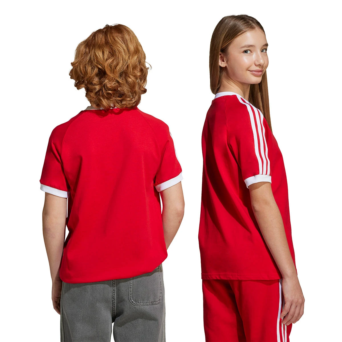 T-Shirt adidas 3 Stripe Tee Criança