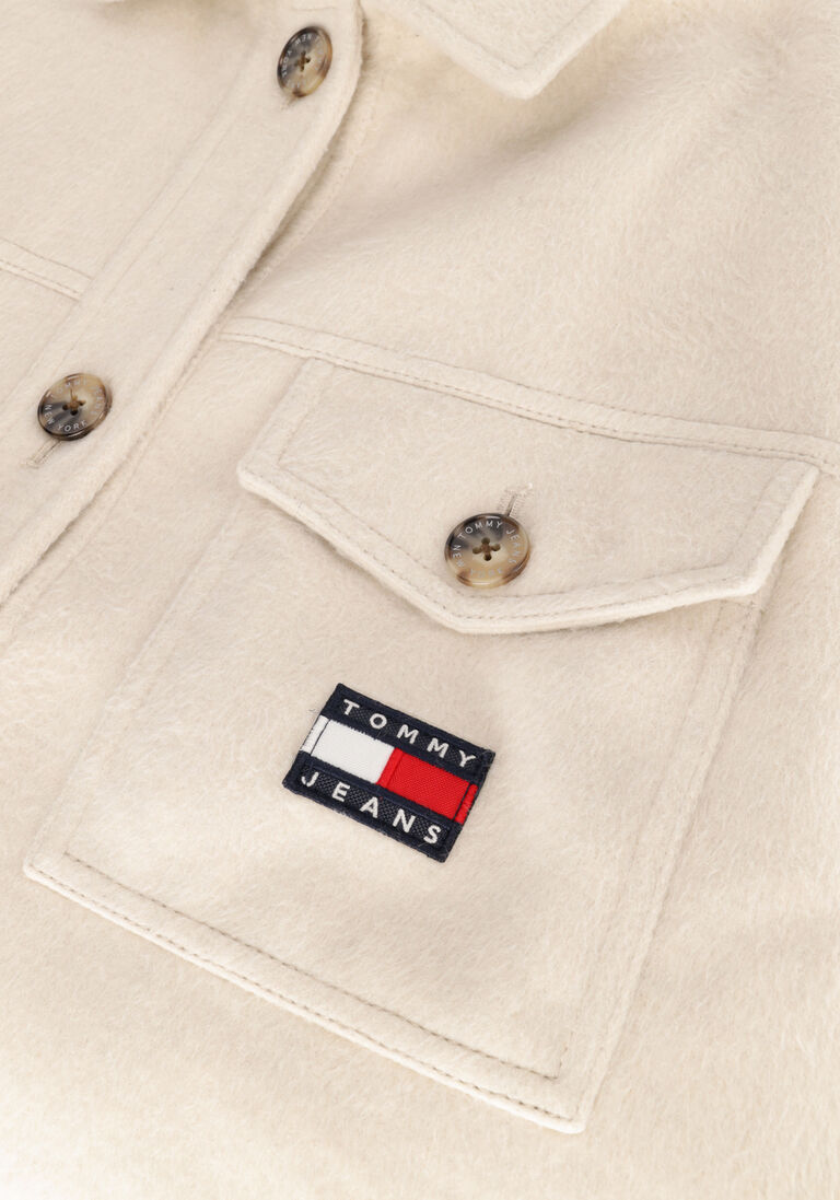 TOMMY JEANS beige tommy jeans jack outerwear jacket