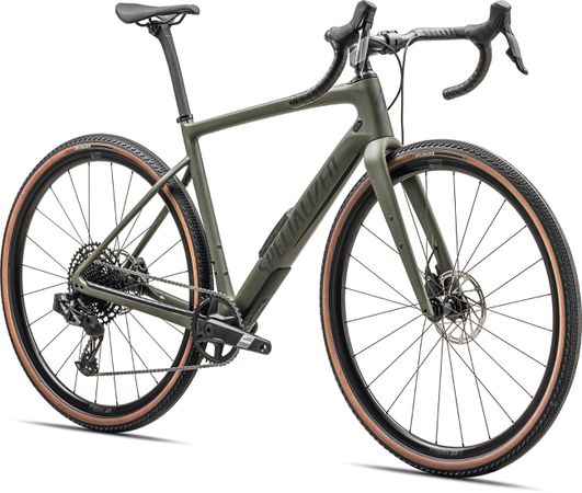 DIVERGE COMP CARBON Gravelbike  satin oak green smoke  54 CM