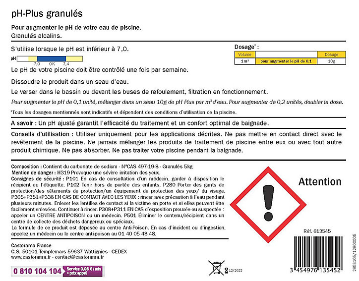 Ph Plus granulés 5kg