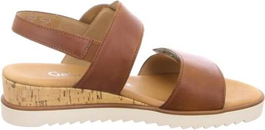 GABOR Dames 752 Maat: 38 Materiaal: Leer Kleur: Camel