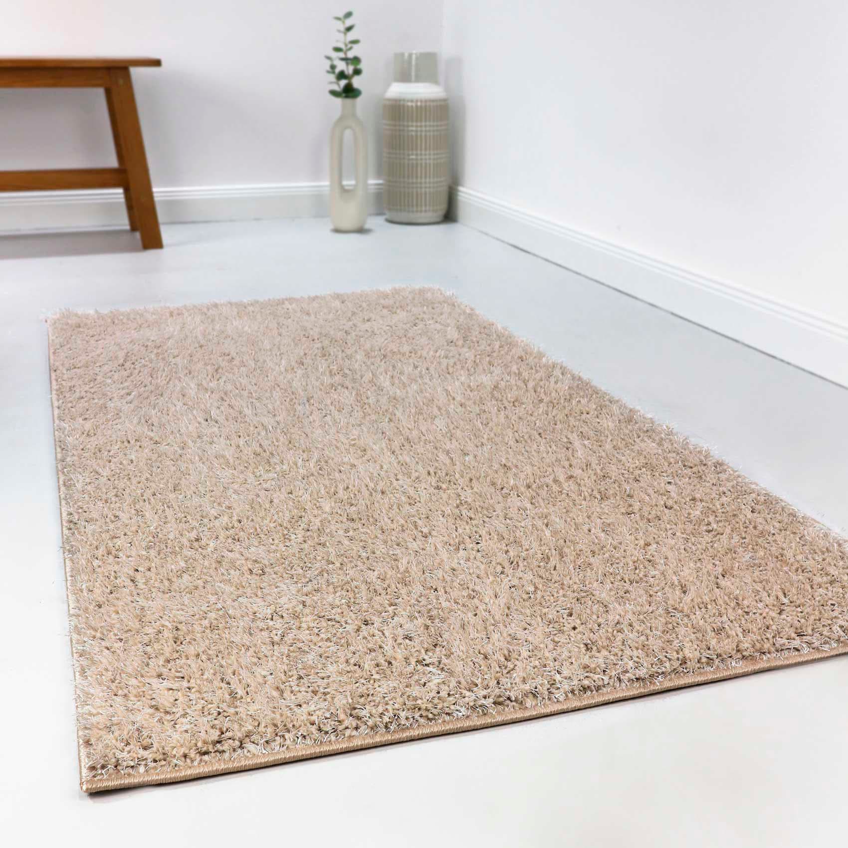 Esprit Hochflor-Teppich »Swagger Shag  ESP-8866« rechteckig 30 mm Höhe Wohnzimmer, Schlafzimmer, uni, waschbar, Antirutsch, gekettelt