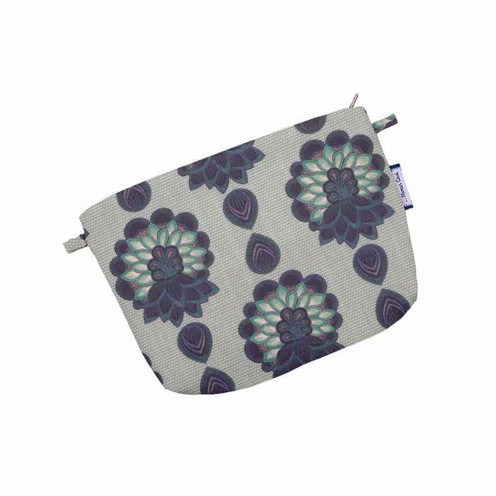 Mini Pochette Tissu Lotus Vert