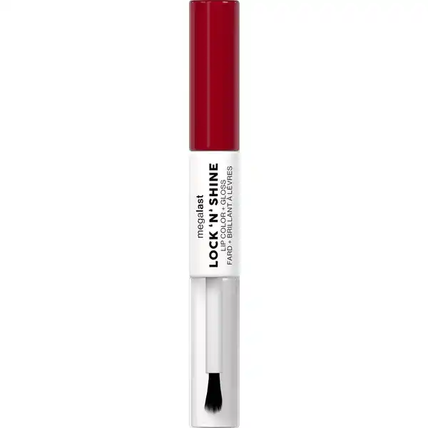 Megalast  Lock n' Shine Lip Color Red-Y- For Me