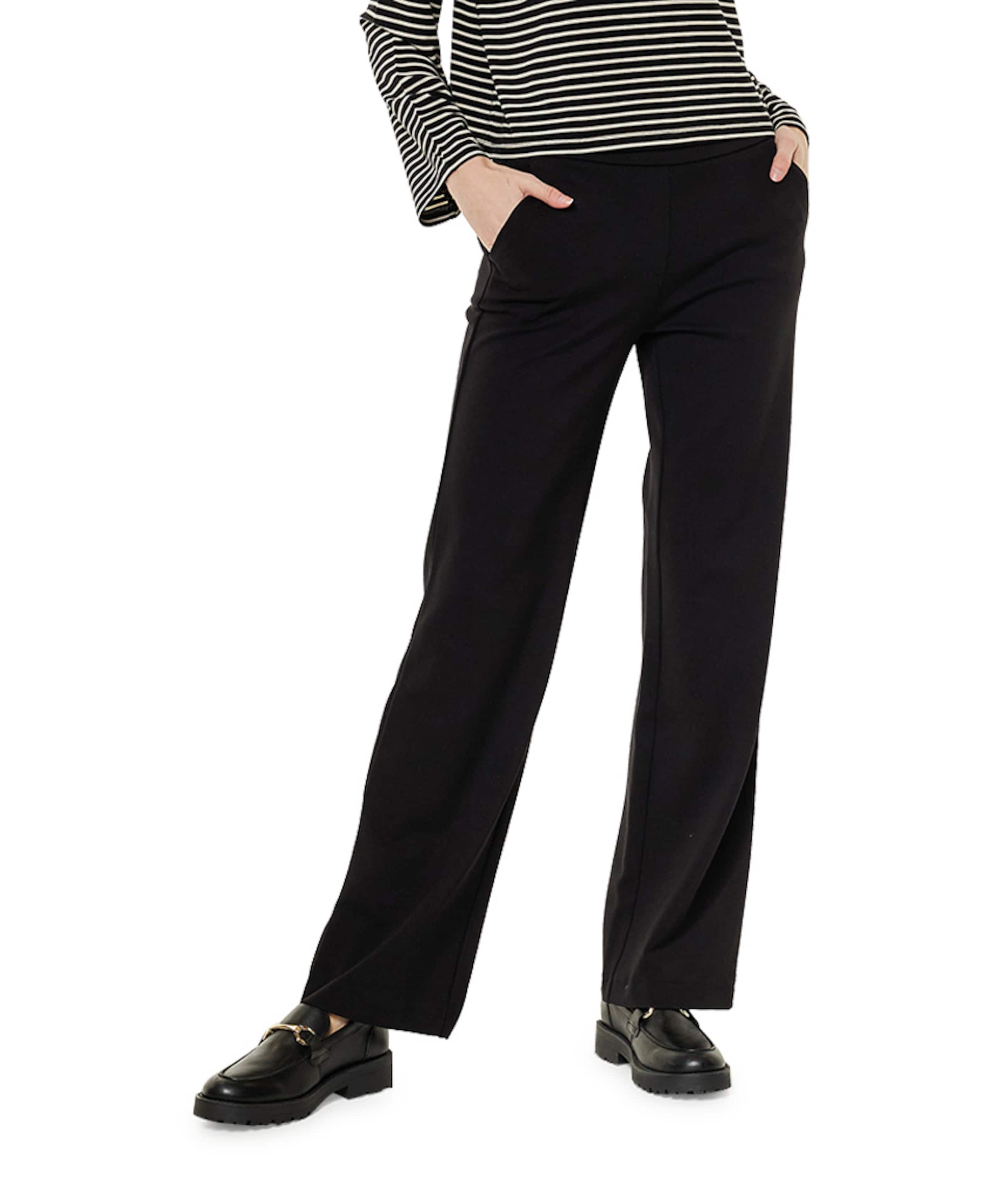 Toni CS-Jenny Wide Leg broek zwart