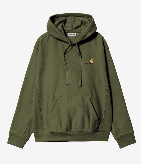 Carhartt WIP American Script Hoodie (tarragon)