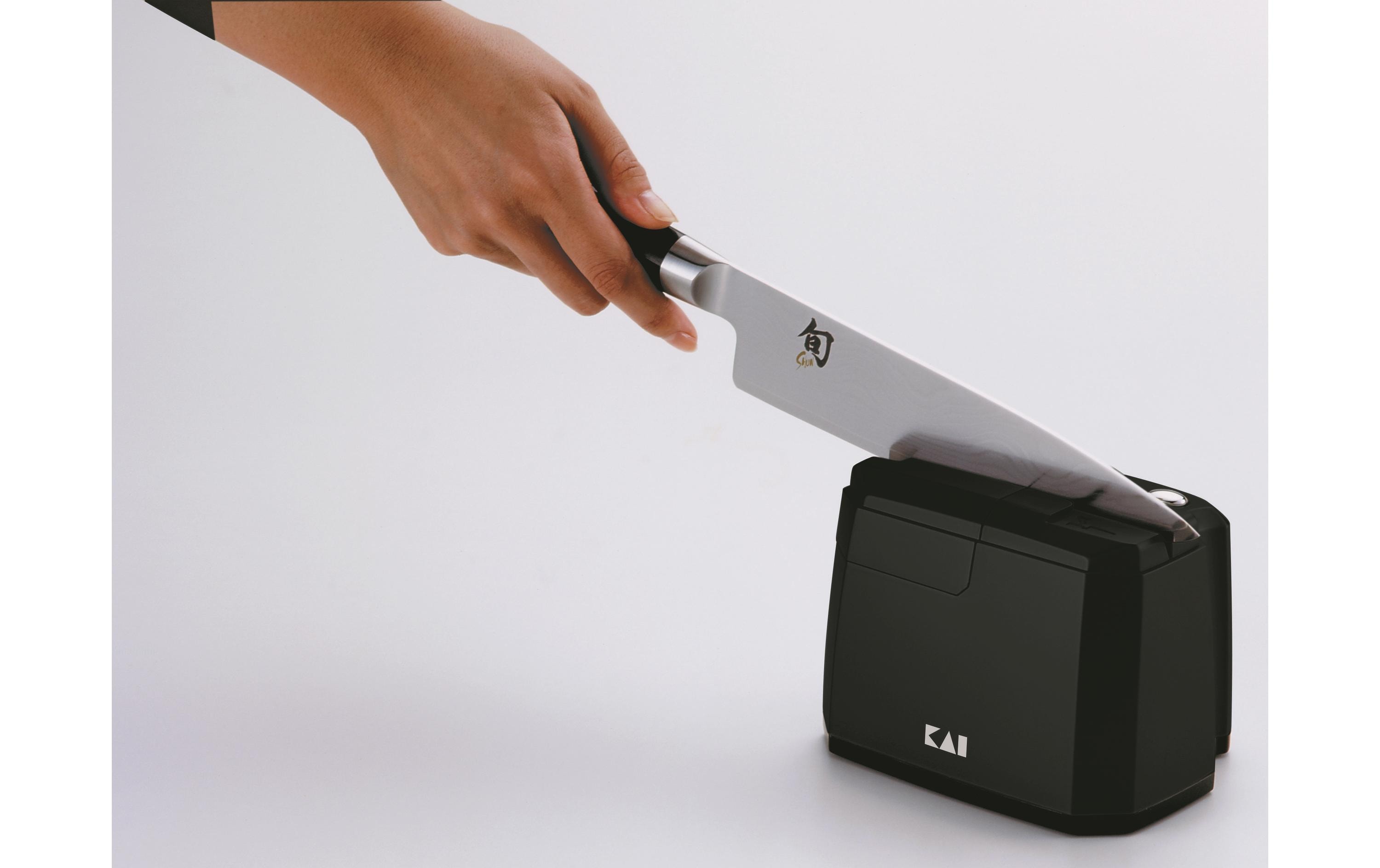 Messerschärfer für Damast und Stahlmesser<br>Elektrischer Messerschleifer und Polierer