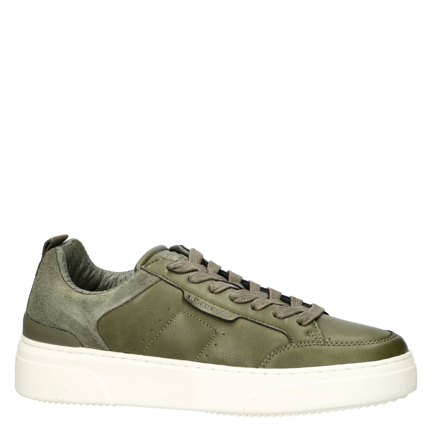 Bjorn Borg T1930 Tennis Mid heren sneaker Bjorn Borg Groen