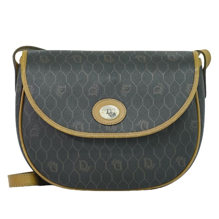 Dior Vintage Dior Crossbody Bag Navy