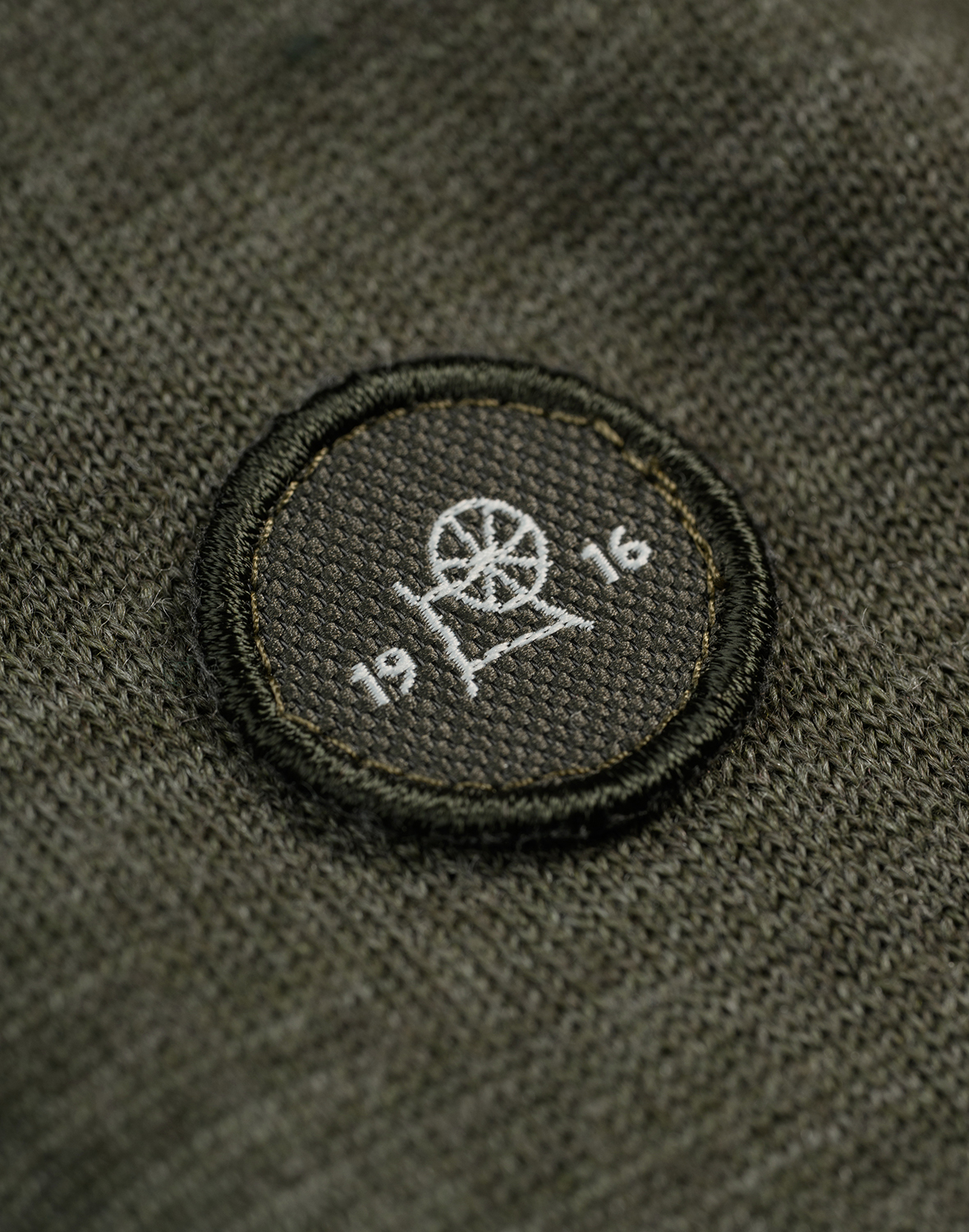 Vest met capuchon van merinowol terry voor heren