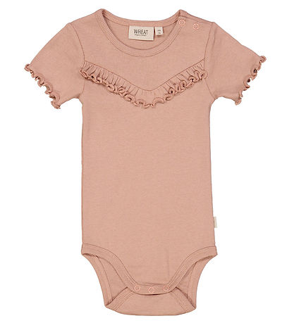 Wheat Body k/æ - Rib - Rose Down m. Fl?se