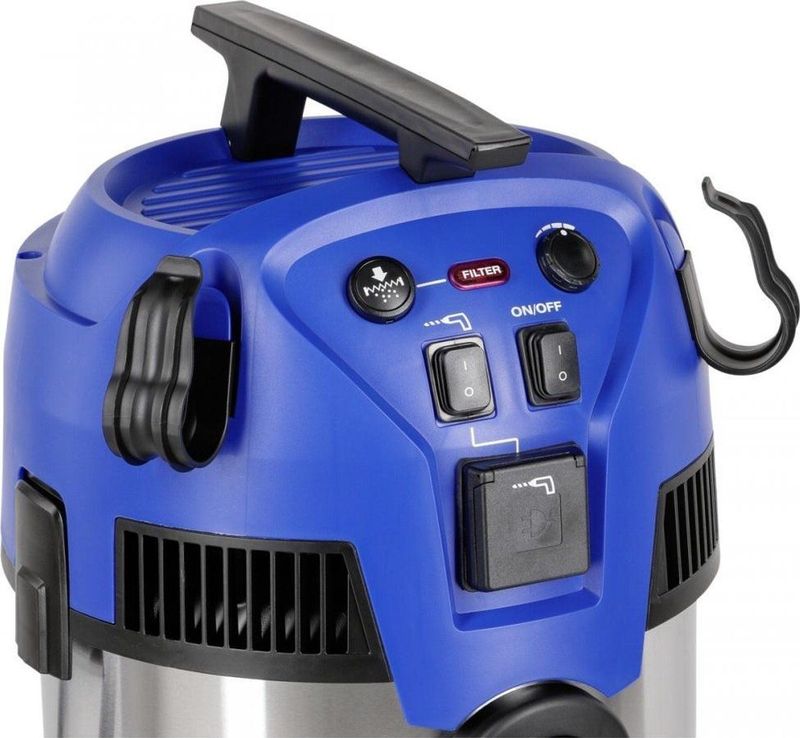 Nilfisk Multi 30T VSC INOX Nat en droogzuiger Blauw