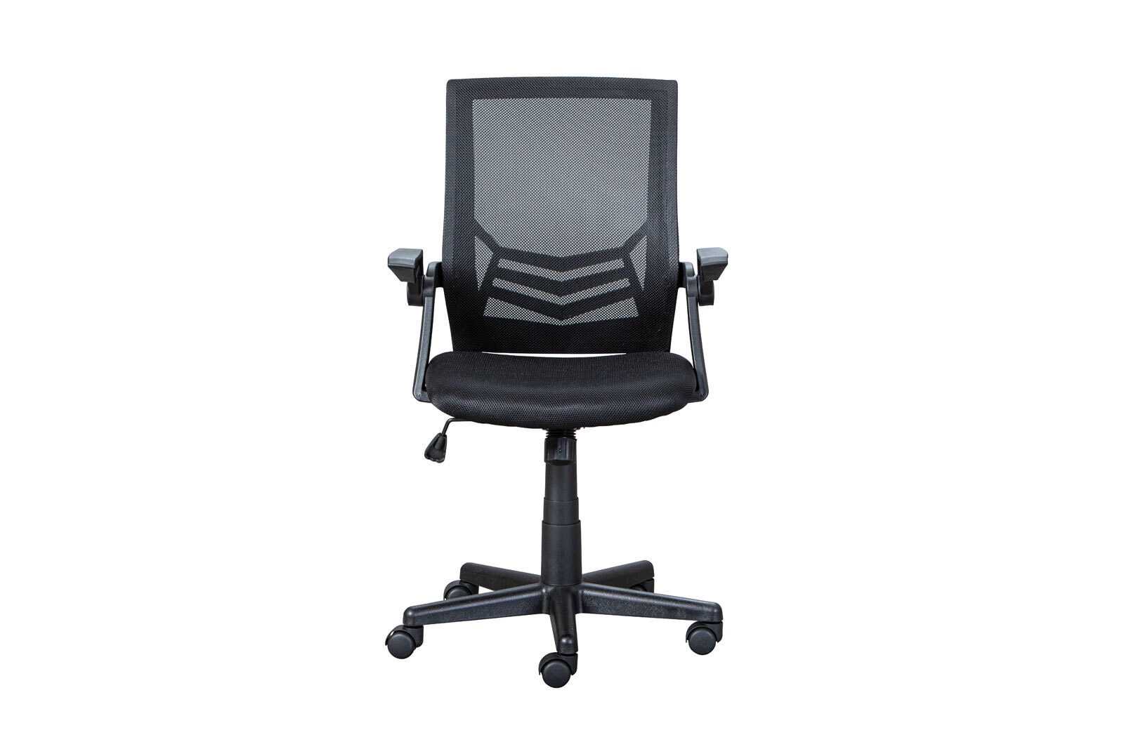 Drehstuhl LUDWIG schwarz 57 x 90,5-100 x 59,9 cm