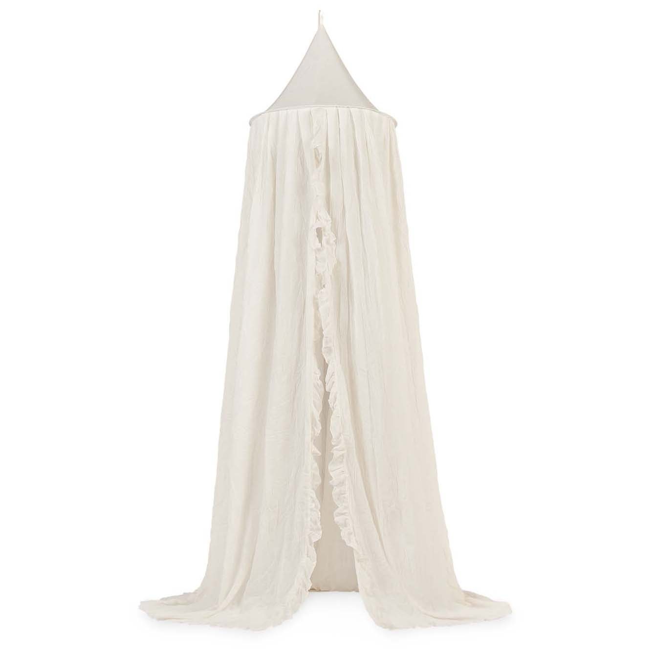 Jollein klamboe ruffle wit
