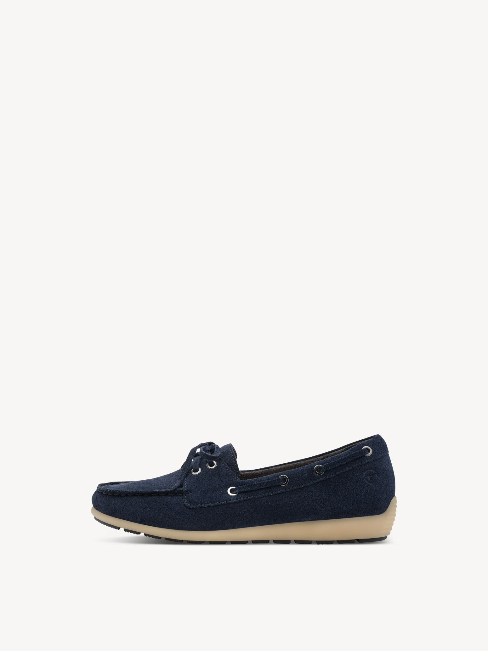 Leren Instappers - blauw