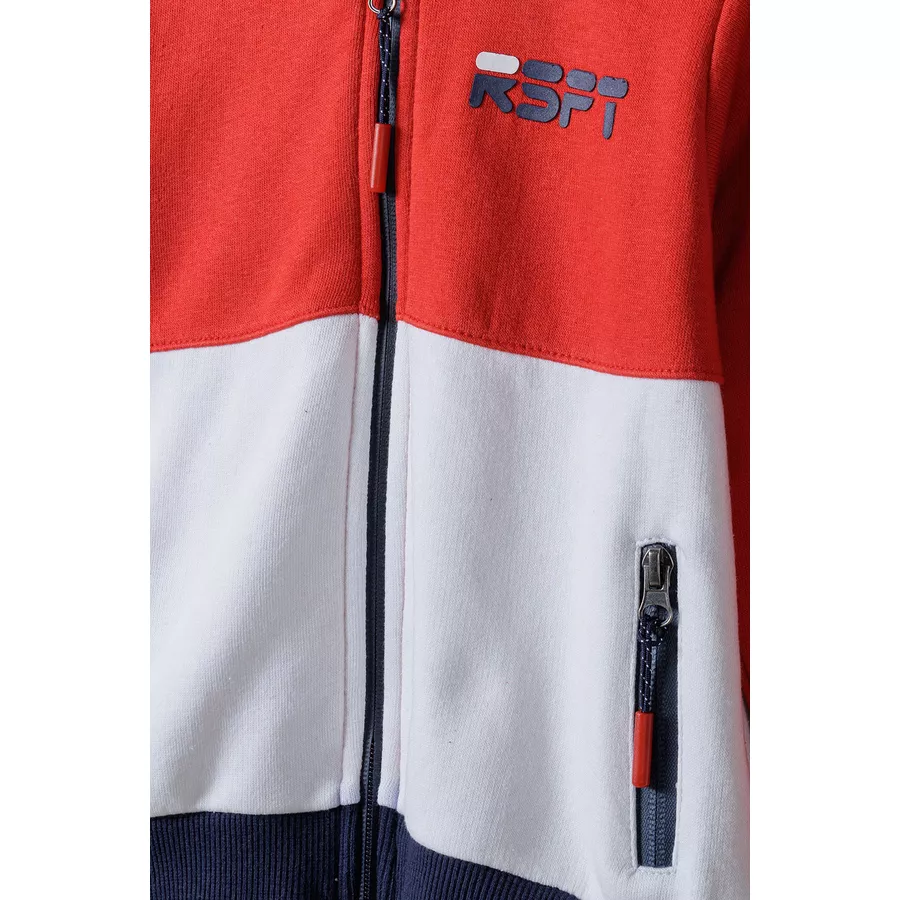 MINOTI Hoodie RotWeiß