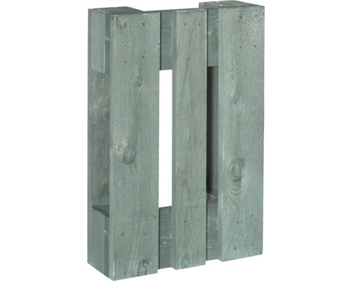 Projectpalet kwart 60 x 40 x 15 cm mintgroen