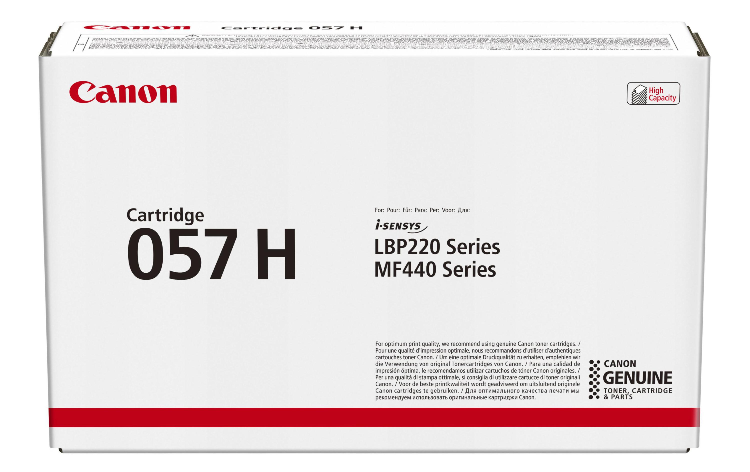 Toner 057H / 3010C002 Black<br>Toner, Black