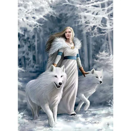 Clementoni Puzzle Anne Stokes Winter Guardians, 1000 Teile