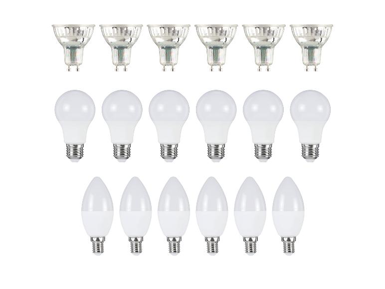 6 LED-lampen