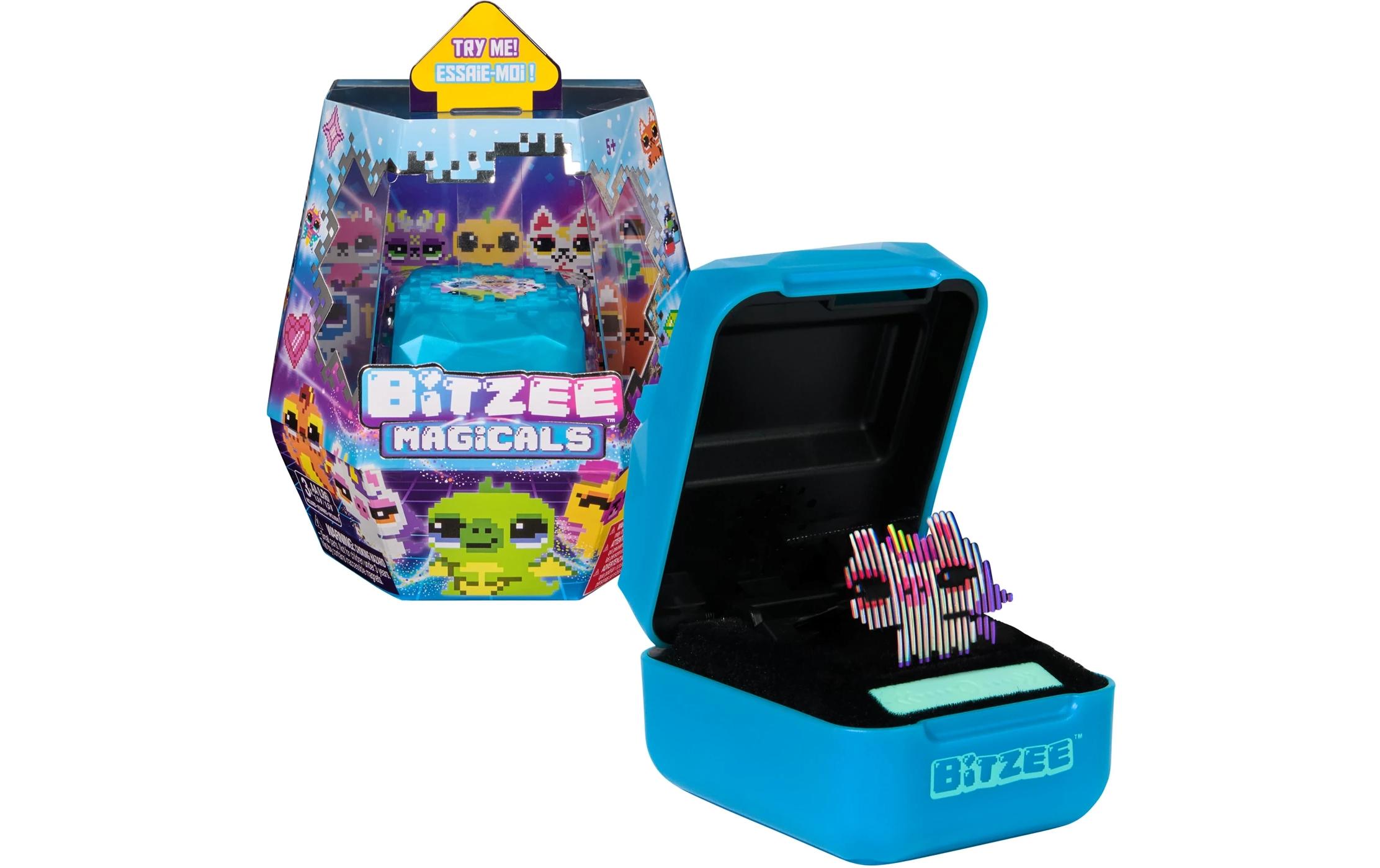 Bitzee Magicals BlauInteraktives Spielzeug mit 20 elektronischen Figuren