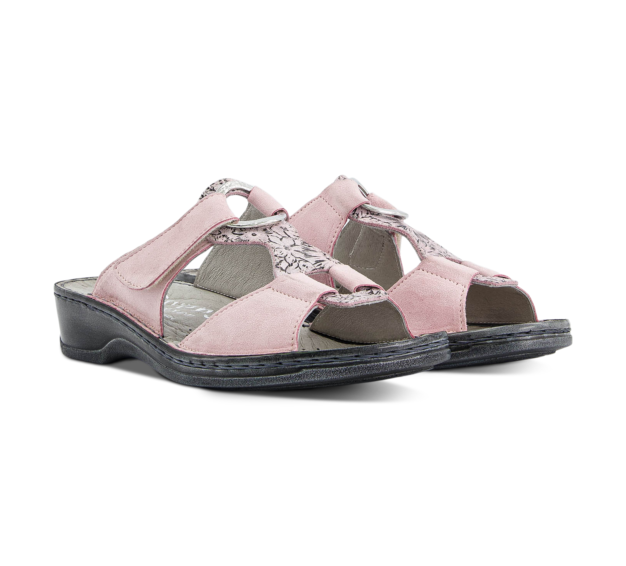 Stuppy Offene Hausschuhe rosa