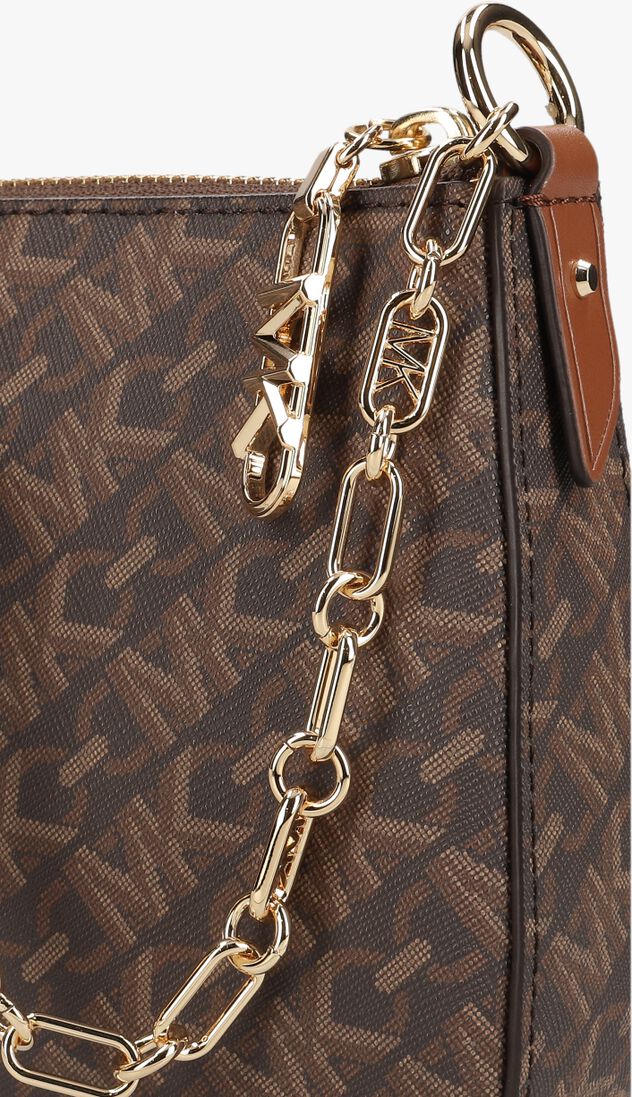 MICHAEL KORS cognac michael kors schoudertas md chain pouchette