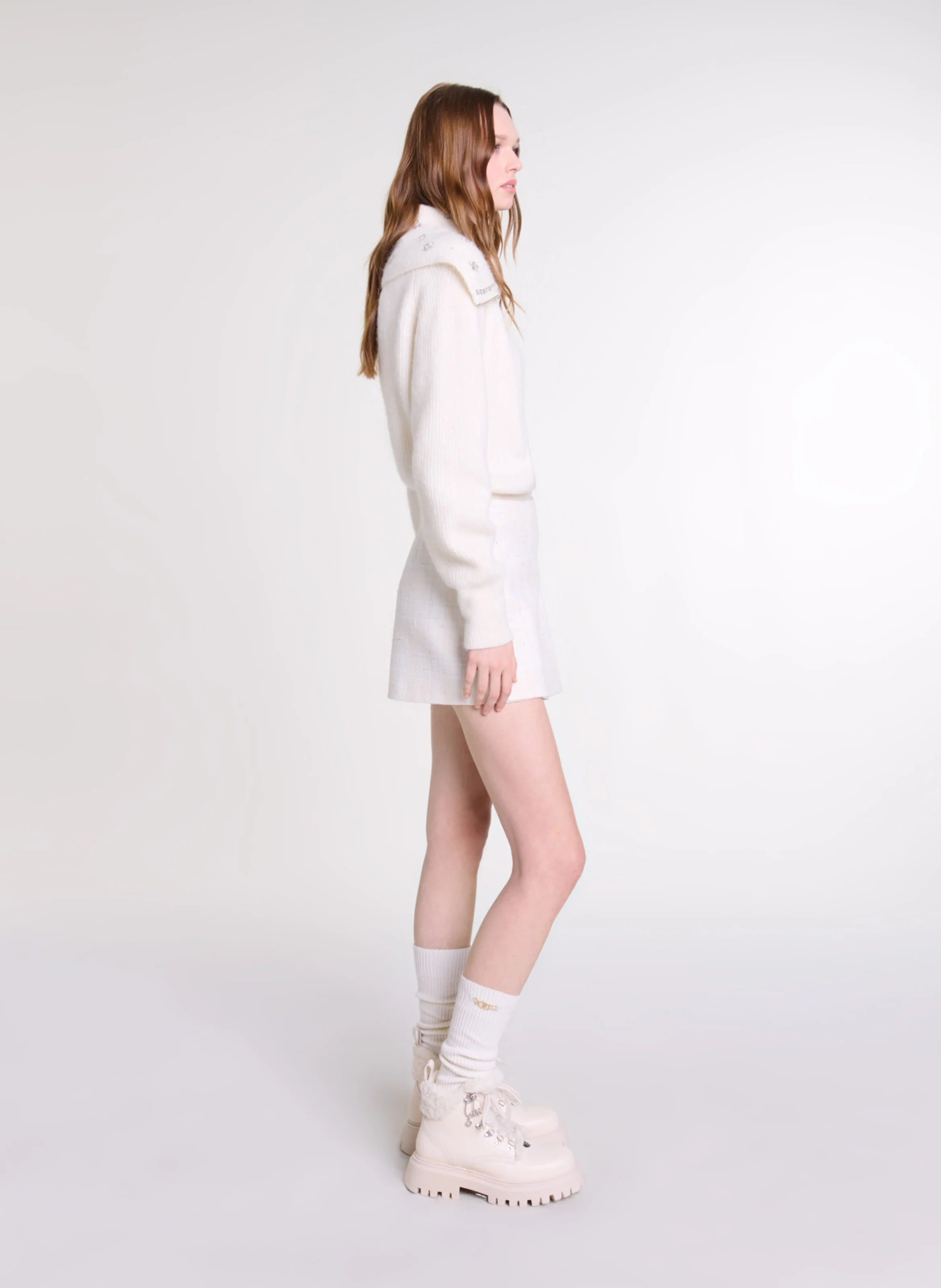 Jupe short| Blanc