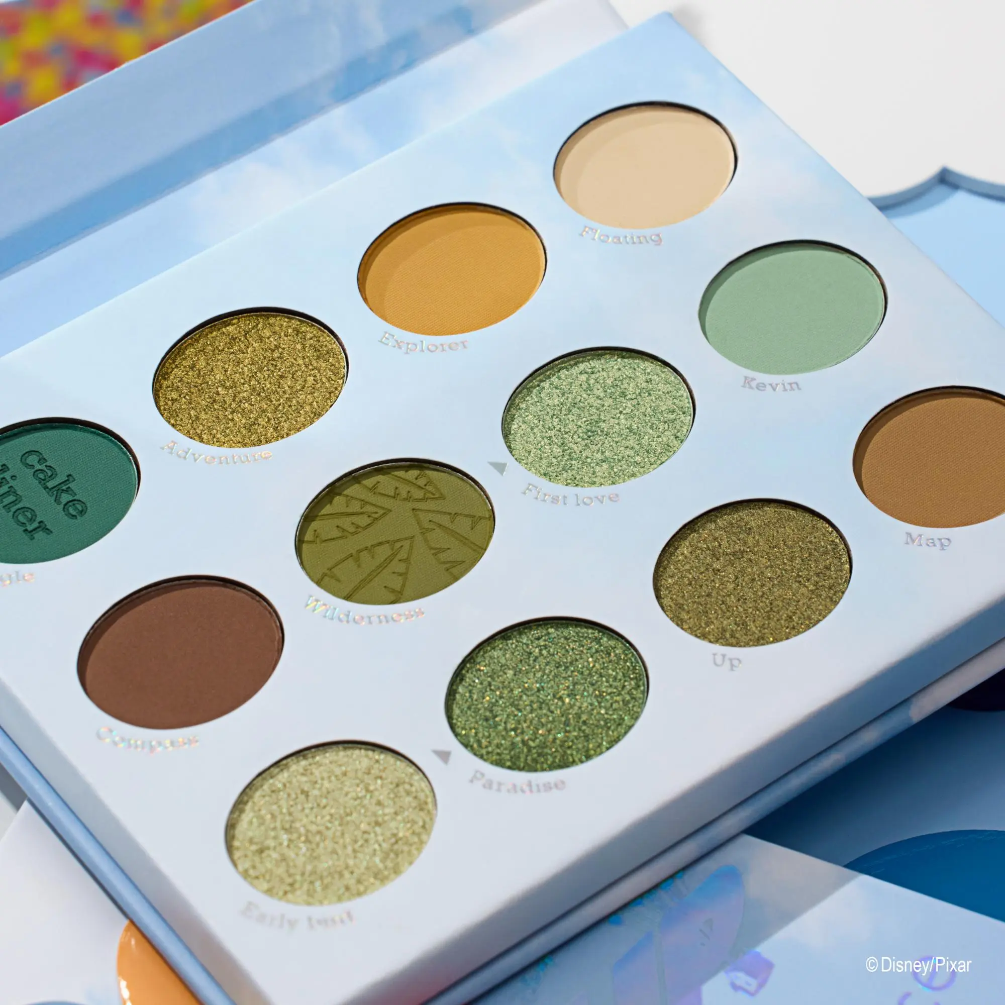 x Disney Pixar Up Eyeshadow Palette 02 Wilderness Explorer