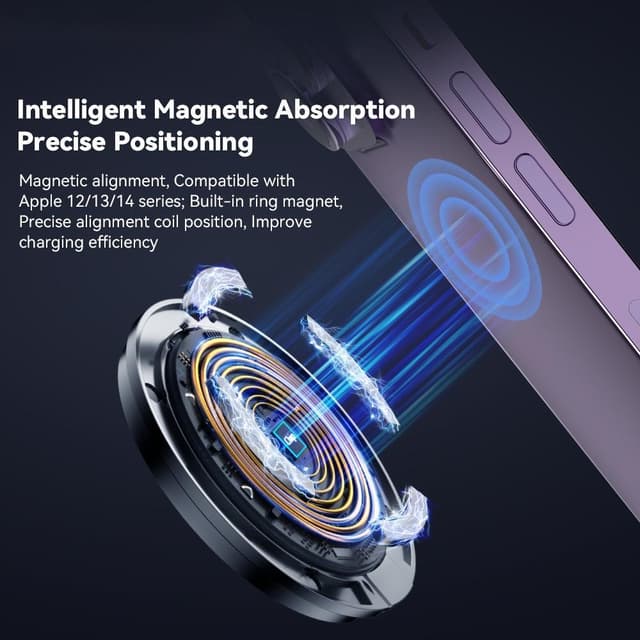 ESSAGER til iPhone 14/13/12 Series 15W magnetisk oplader