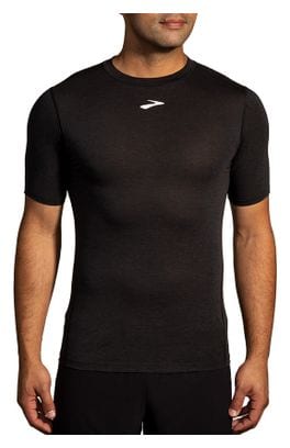 Maillot manches courtes Brooks High Point Short Sleeve Noir Homme