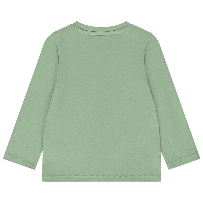 T-shirt manches longues print tigre pour bébé garçon - Vert