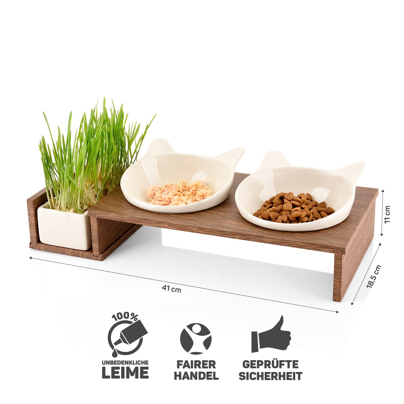 Canadian Cat Company Futterbar Cat Diner braun/ beige