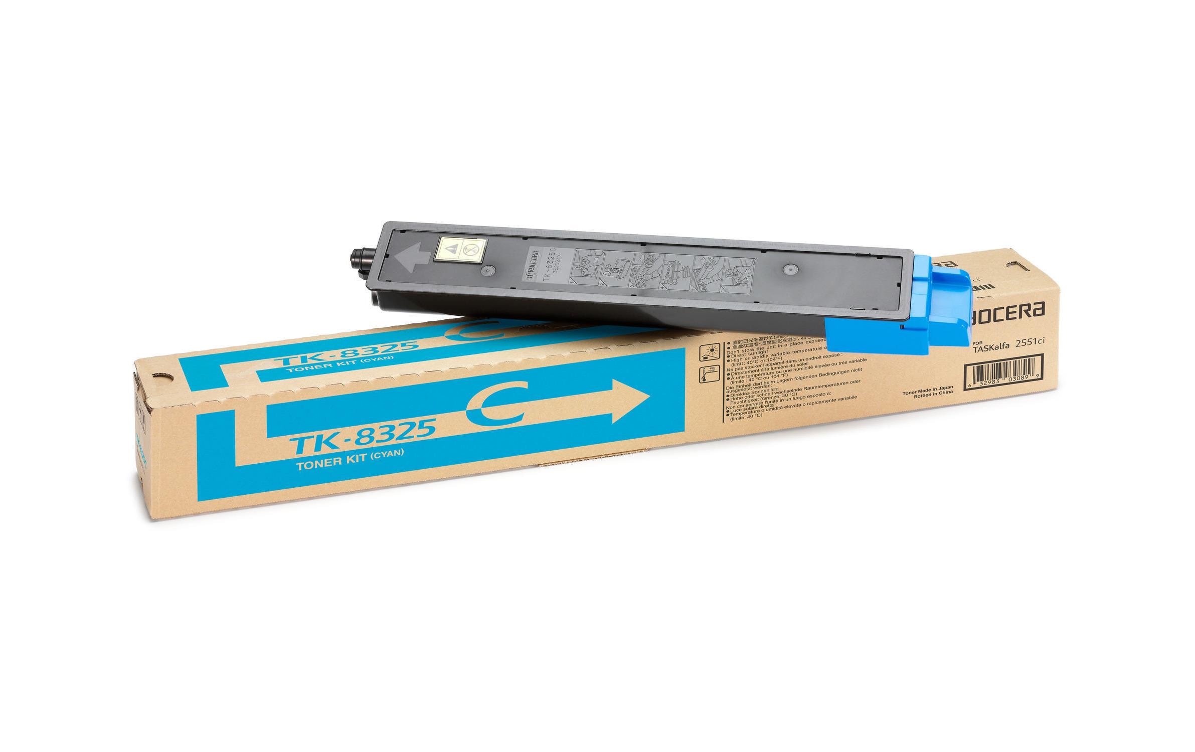 Toner TK-8325C Cyan<br>Toner, black