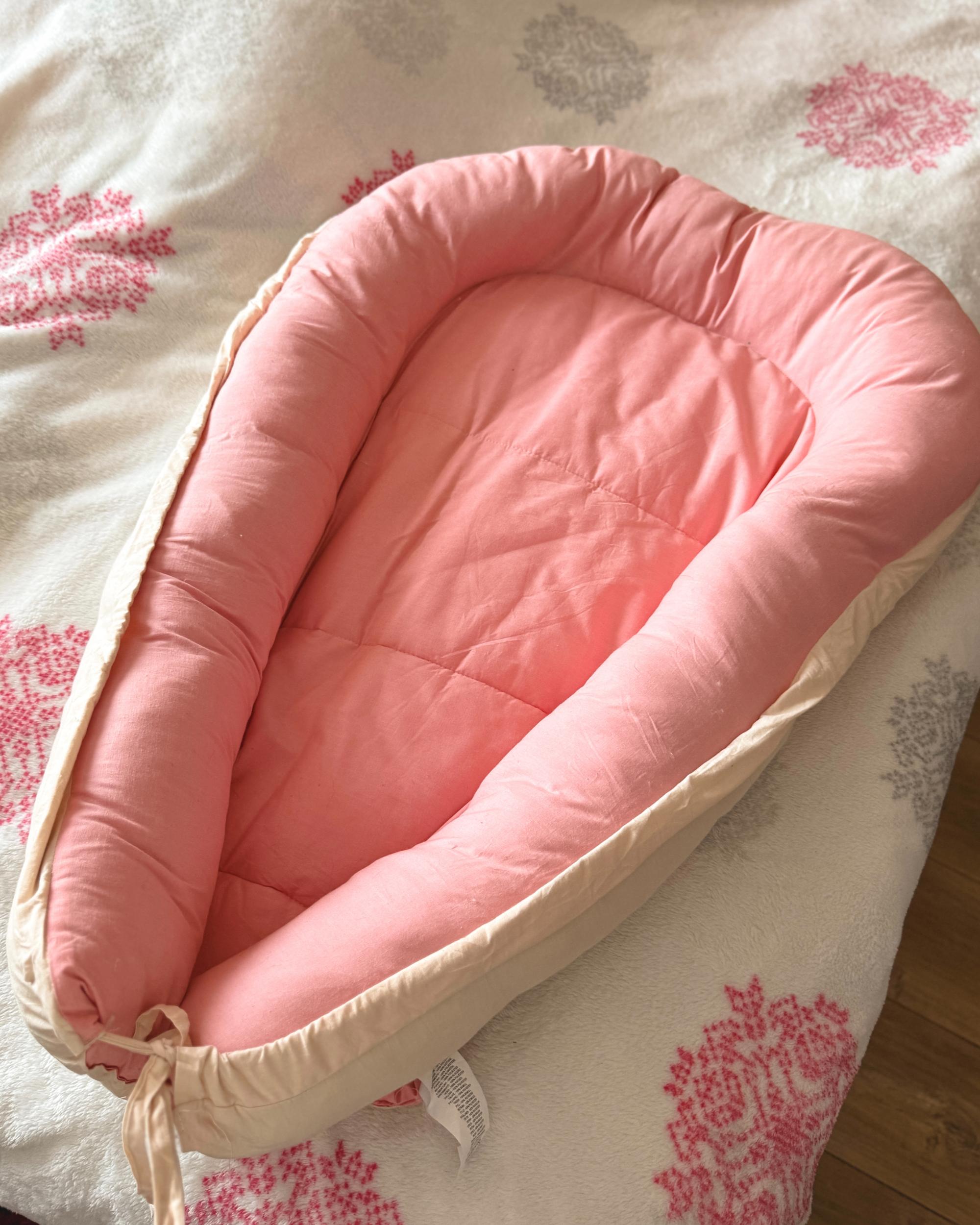 Babynestje EREB Katoen Roze