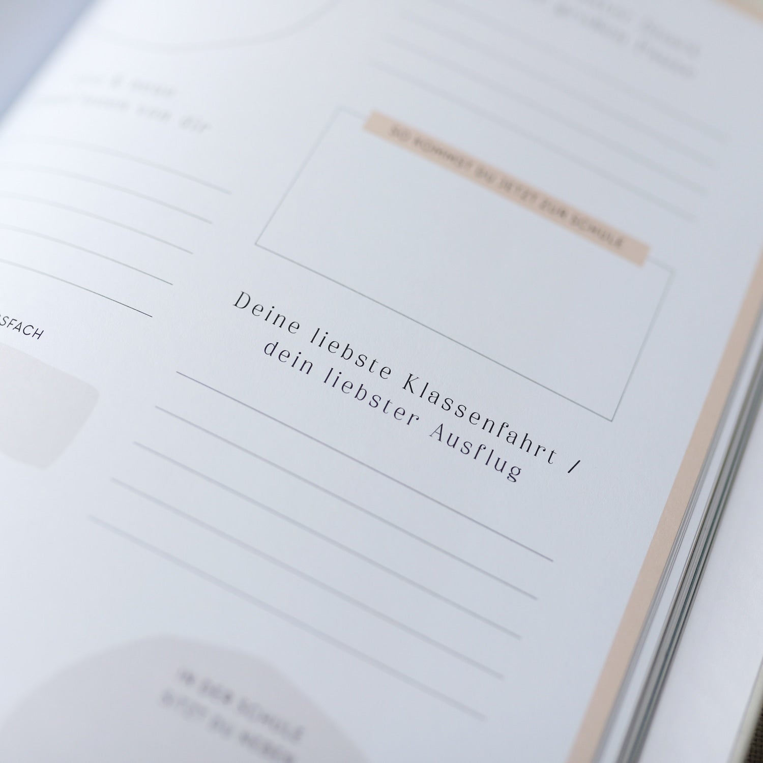 Tagebuch „Deine Kindheit