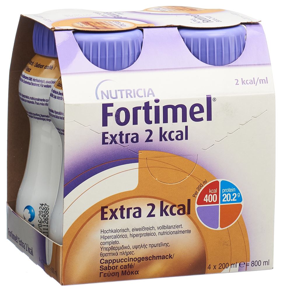 FORTIMEL Protein 2kcal liq Cappuccino Fl 200 ml
