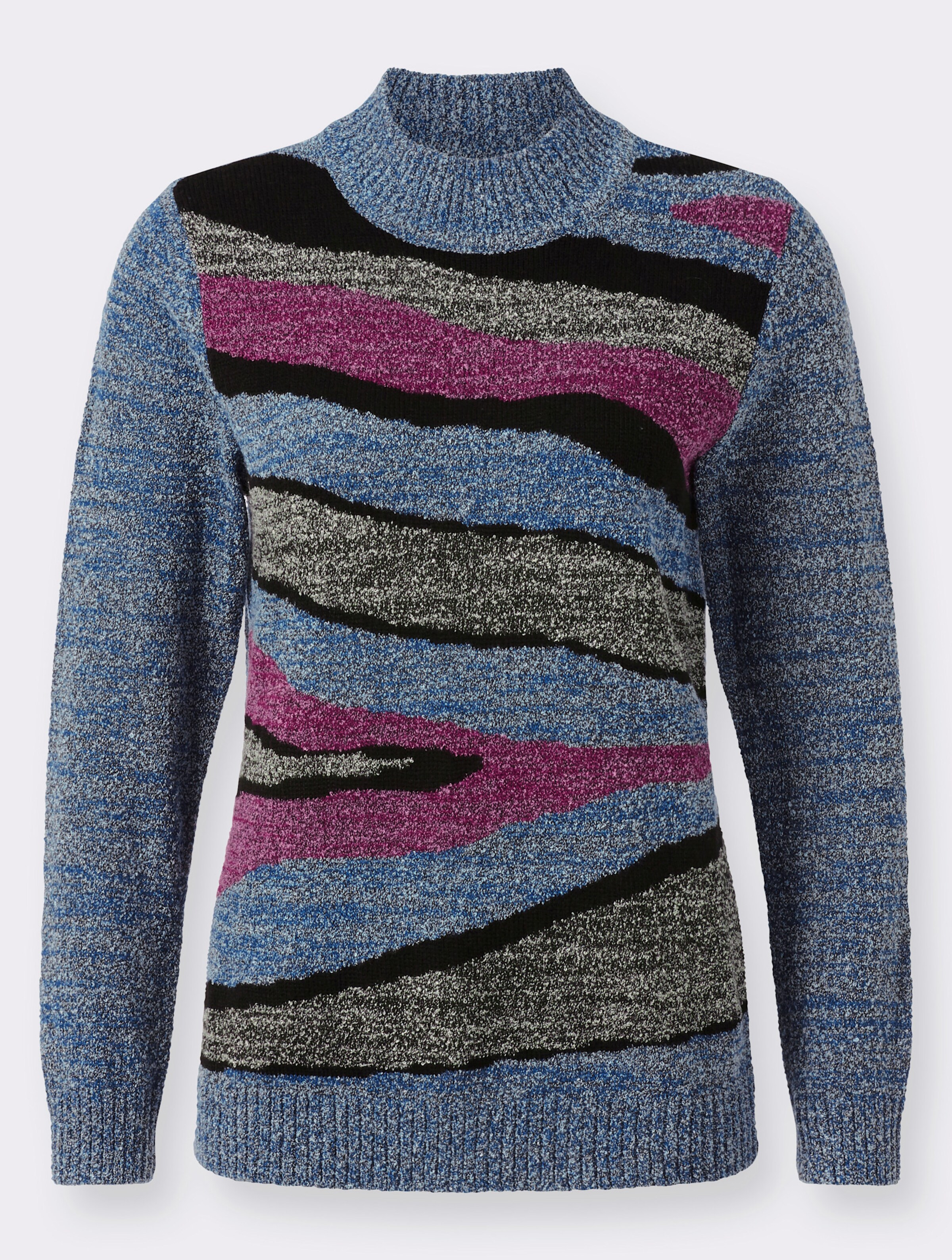 Stehkragenpullover