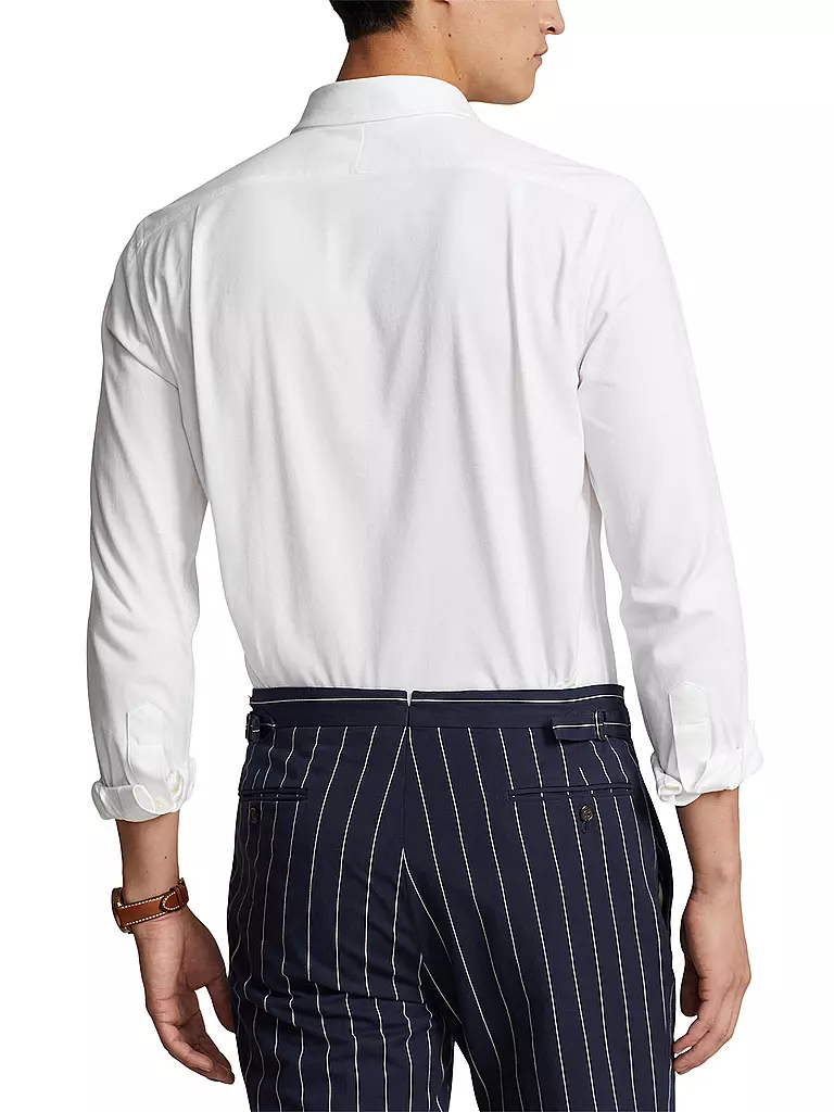 POLO RALPH LAUREN Jerseyhemd Slim Fit weiss