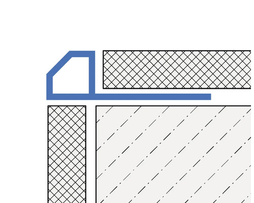 DURAL buitenhoek Duraplus Diamond zwart 2 x 11 mm