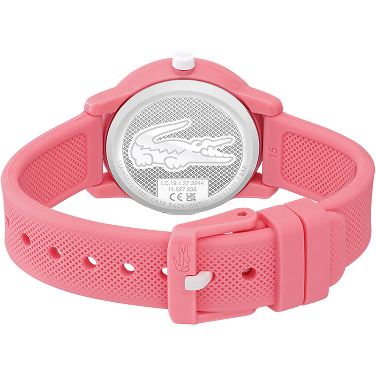 Montre LACOSTE 12.12. Kids enfant bracelet silicone rose