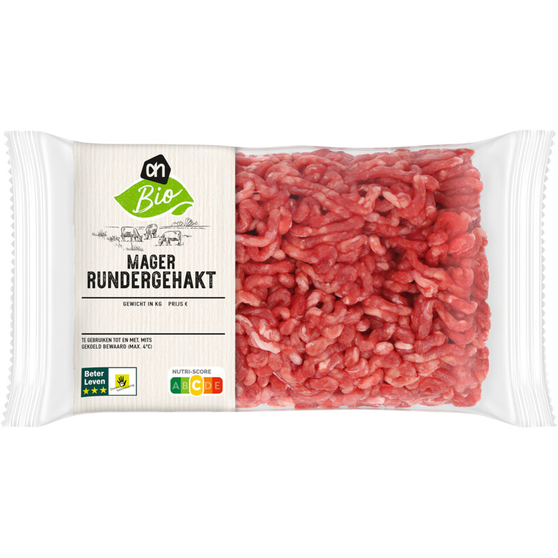 AH Biologisch Mager rundergehakt