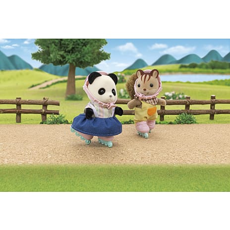 Sylvanian Families legesæt med Panda-pigen